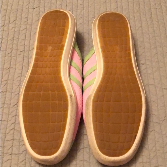 Lilly Pulitzer slip on lace up sneakers - Picture 2 of 8
